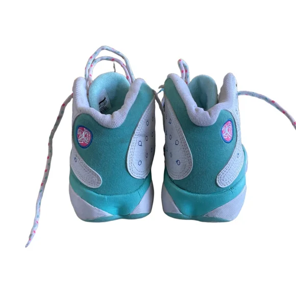 Air Jordan 13 Retro Aurora Green Teal DS GS 43 Size 5.5Y - Picture 4 of 7